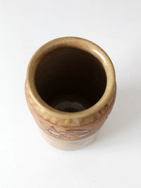 vintage studio pottery vase