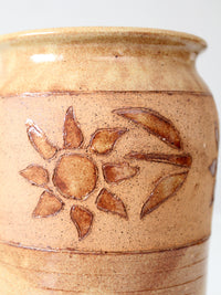 vintage studio pottery vase