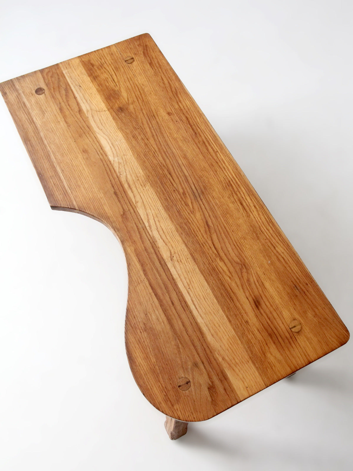 mid-century Ranch Oak coffee table