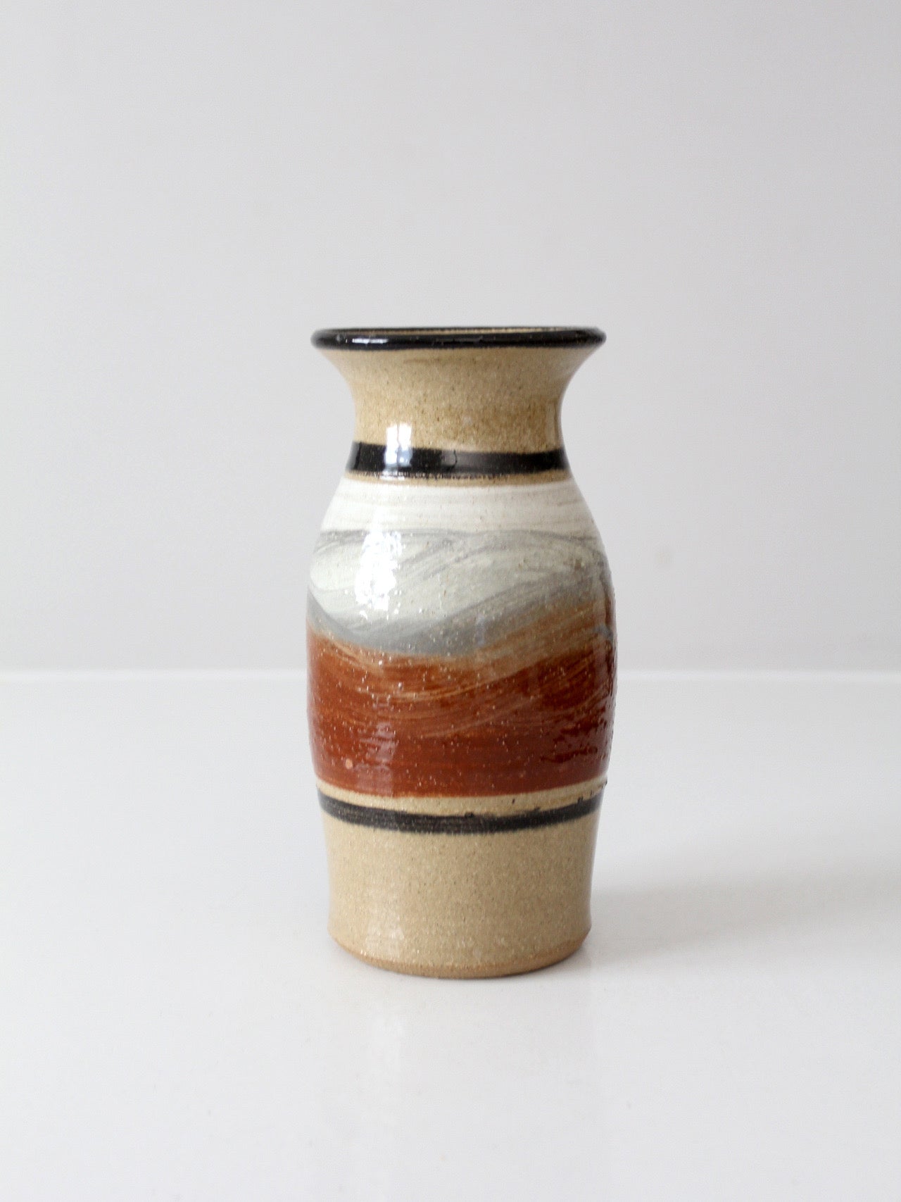 vintage studio pottery vase