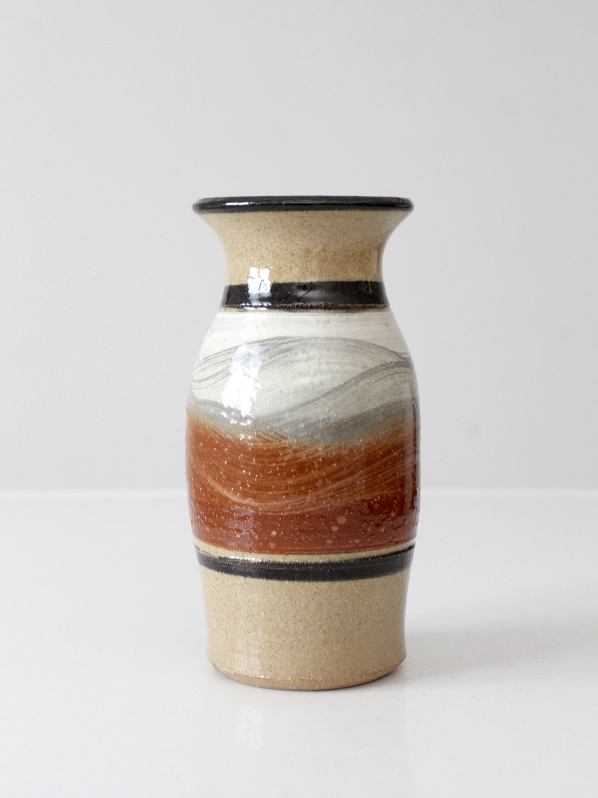 vintage studio pottery vase