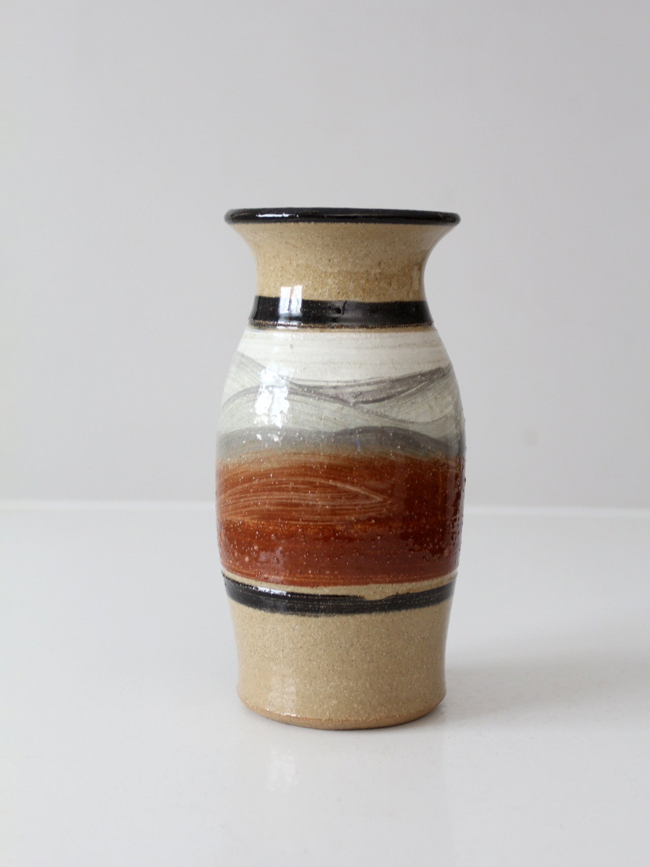 vintage studio pottery vase