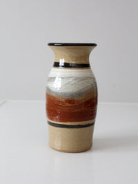 vintage studio pottery vase