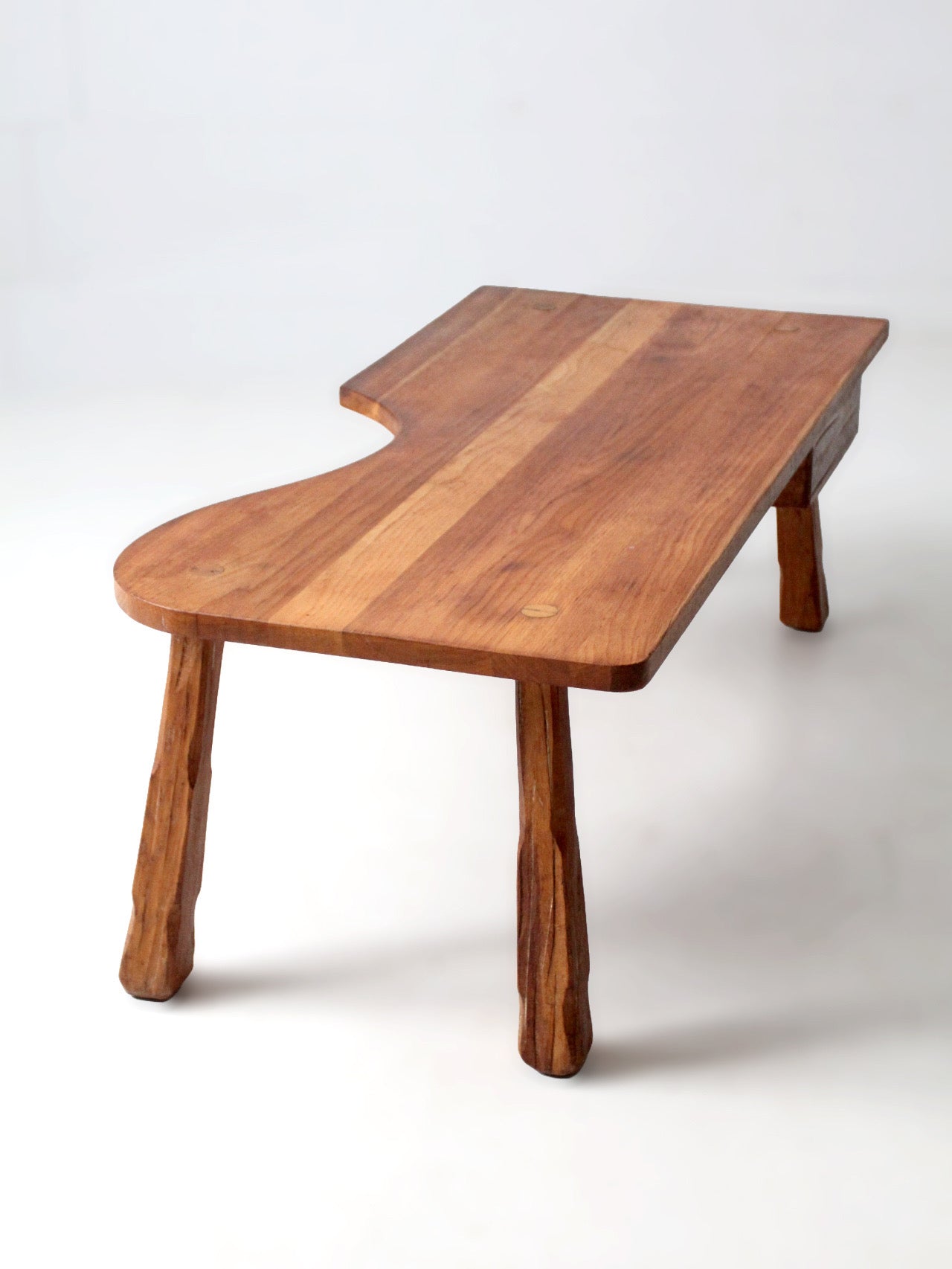 mid-century Ranch Oak coffee table