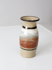 vintage studio pottery vase