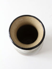 vintage studio pottery vase