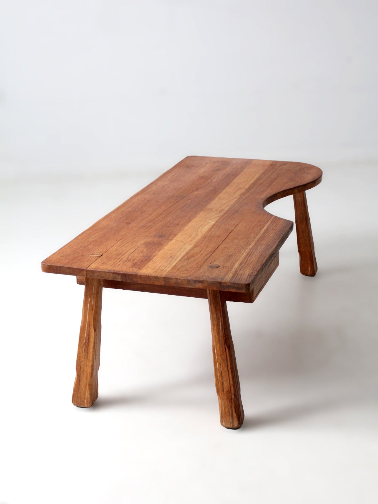 mid-century Ranch Oak coffee table