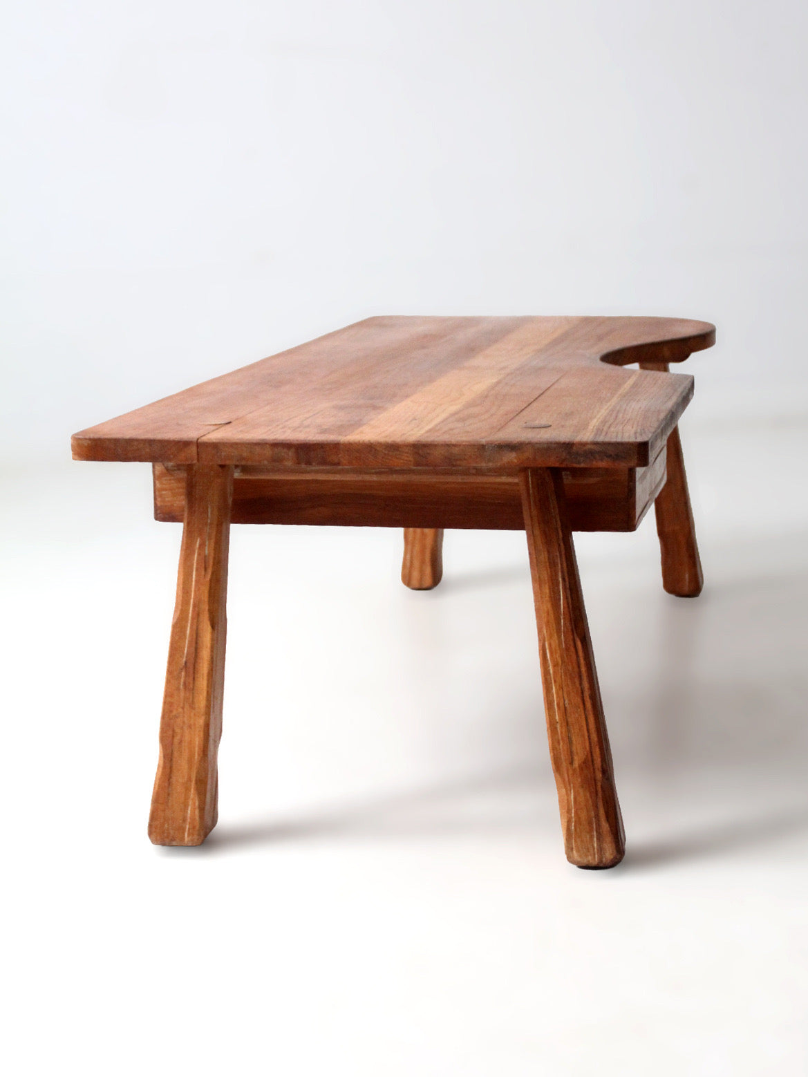 mid-century Ranch Oak coffee table