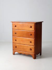 vintage wood chest of drawers