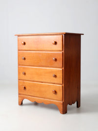 vintage wood chest of drawers
