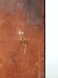 vintage wood chest of drawers