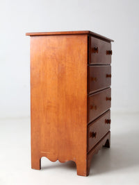 vintage wood chest of drawers