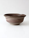 vintage studio pottery bowl