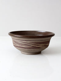 vintage studio pottery bowl