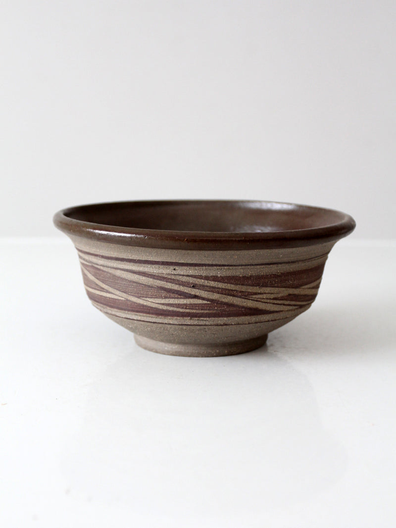 vintage studio pottery bowl