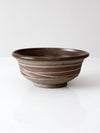 vintage studio pottery bowl