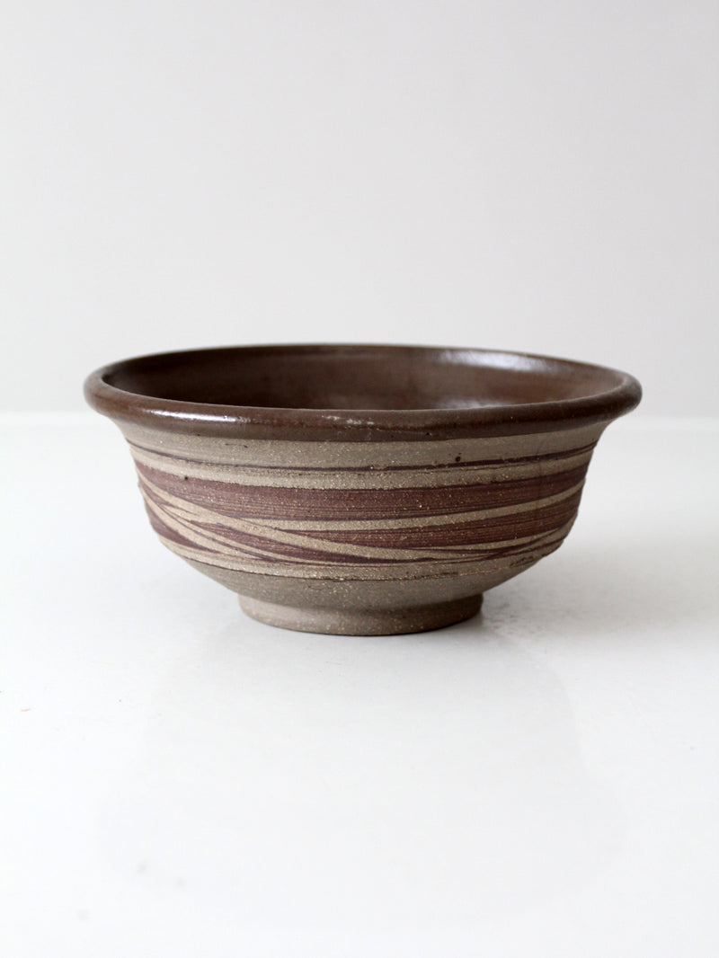 vintage studio pottery bowl