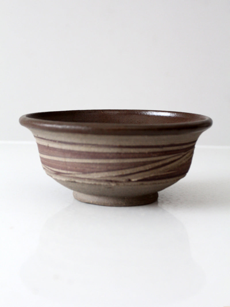 vintage studio pottery bowl