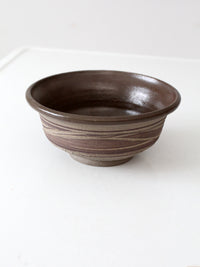 vintage studio pottery bowl