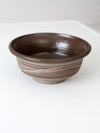 vintage studio pottery bowl