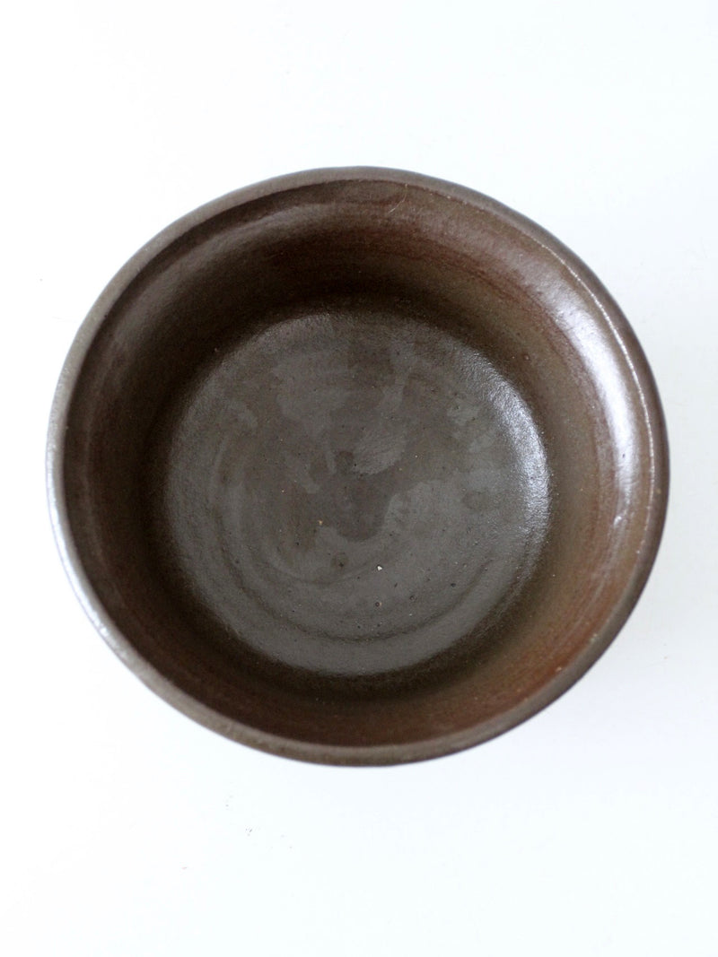 vintage studio pottery bowl