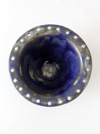 vintage studio pottery bowl