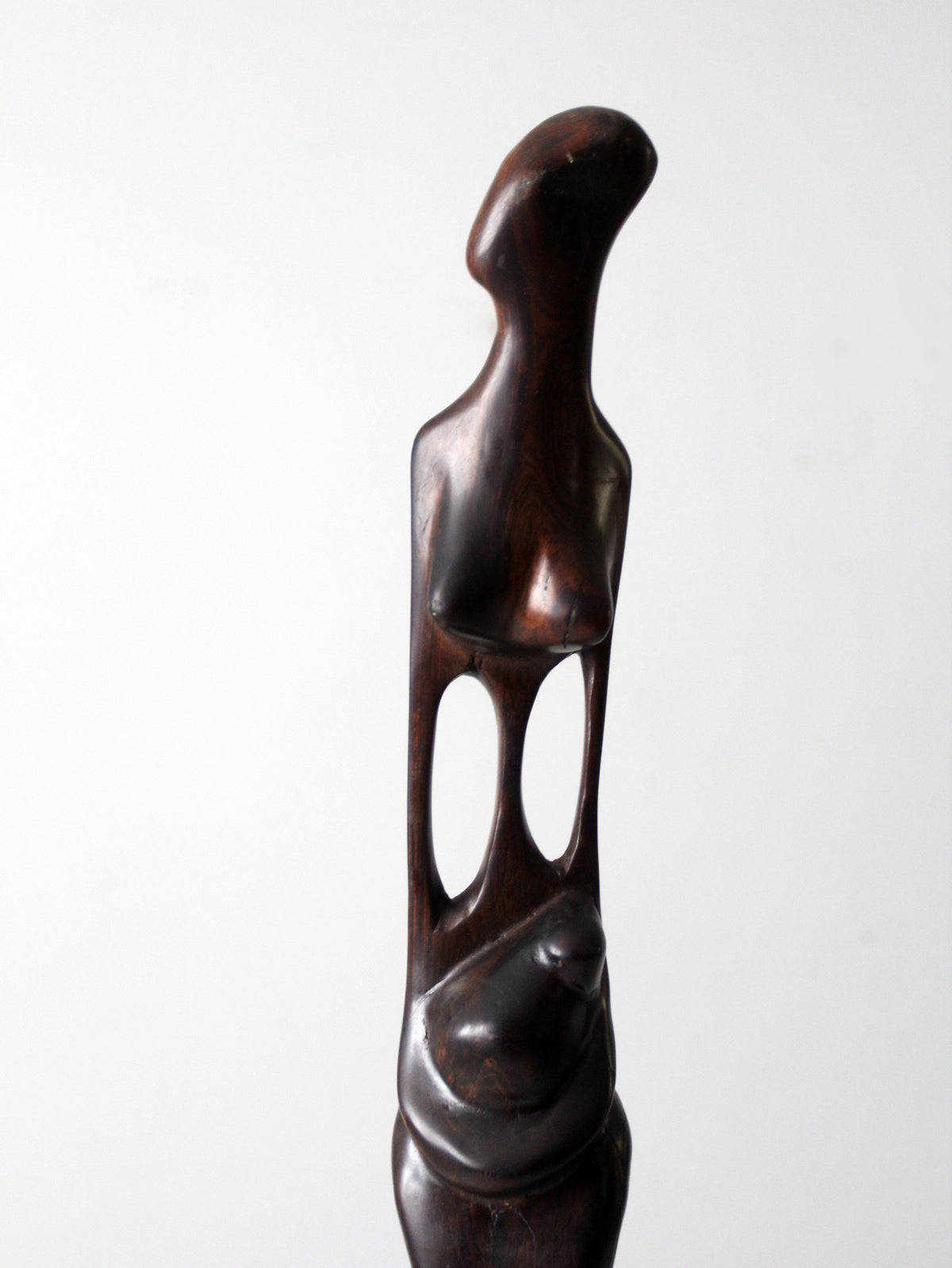 mid-century sculpture woman with child