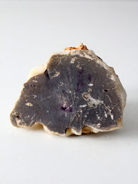 vintage onyx stone candle holder