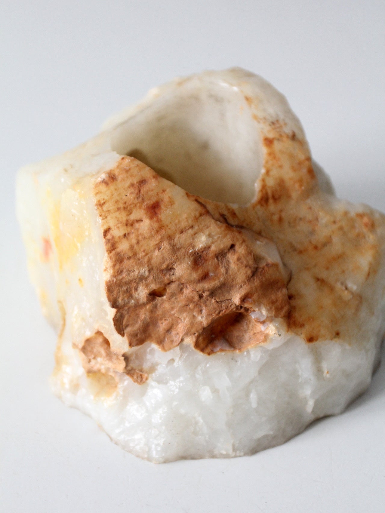 vintage onyx stone candle holder