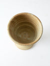 vintage studio pottery chalice