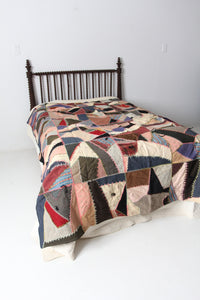 antique crazy quilt