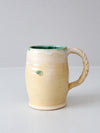 vintage studio pottery mug