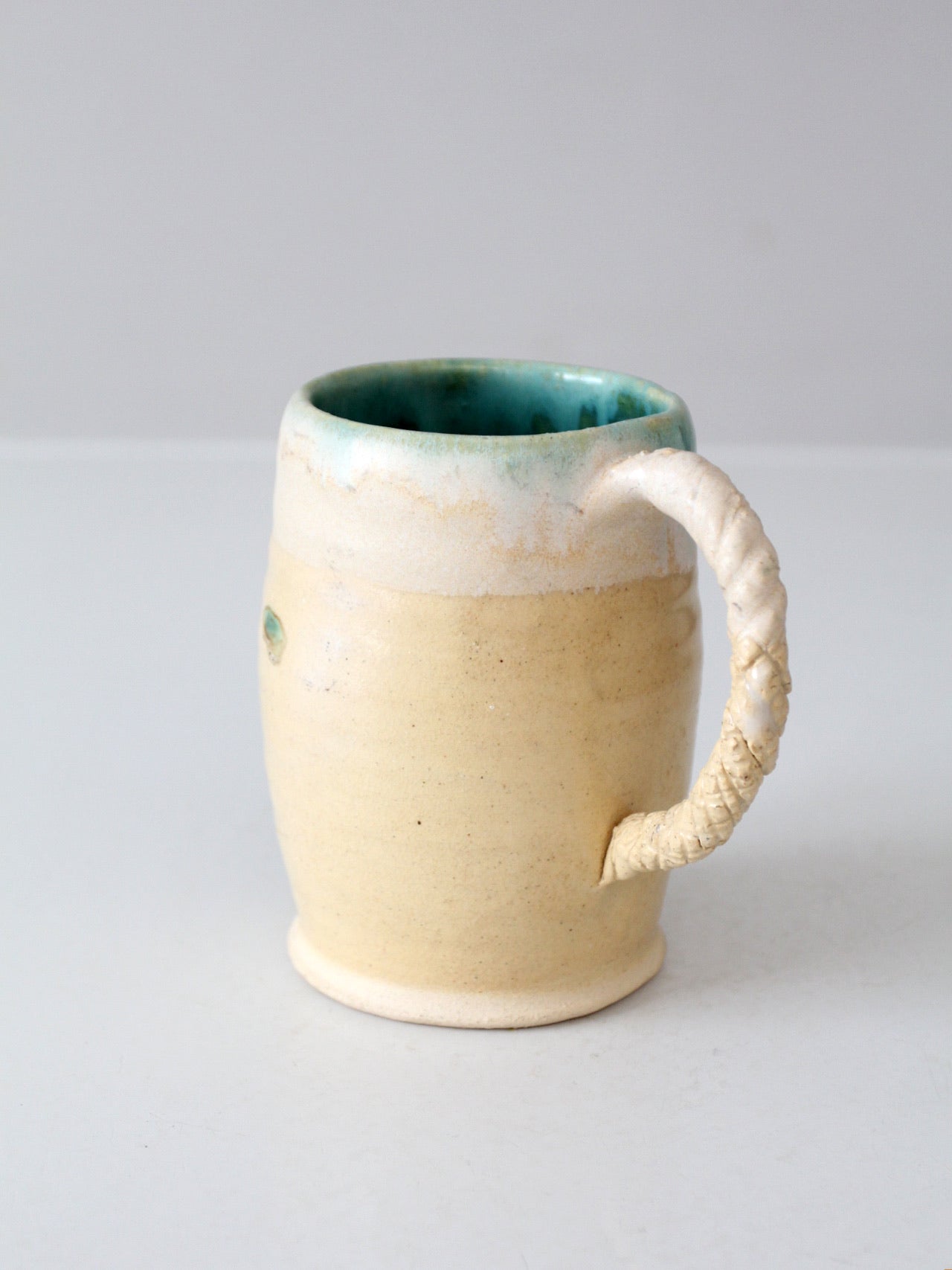 vintage studio pottery mug