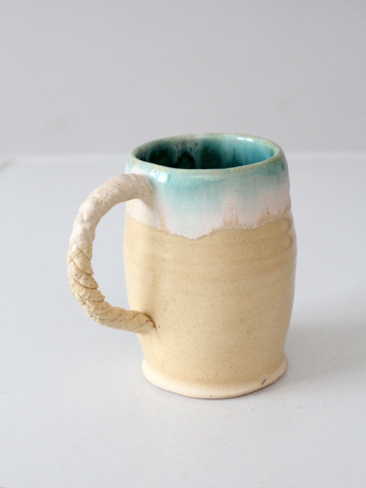 vintage studio pottery mug
