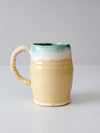 vintage studio pottery mug
