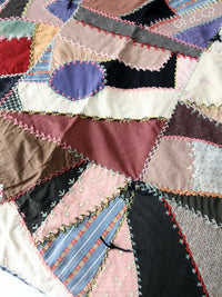 antique crazy quilt