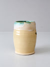 vintage studio pottery mug