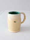 vintage studio pottery mug