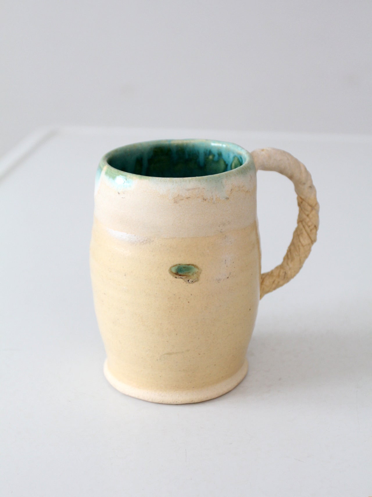 vintage studio pottery mug