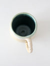 vintage studio pottery mug