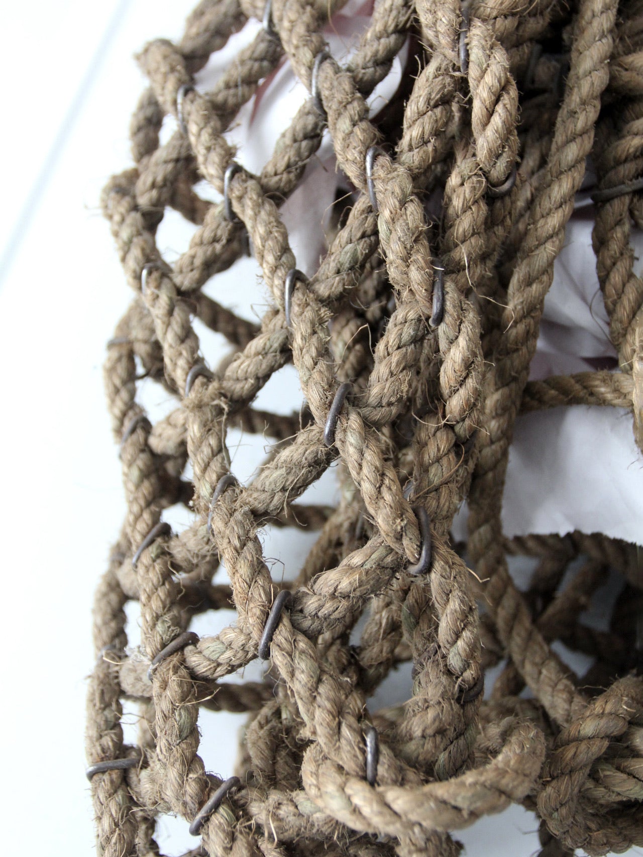 antique nautical fishing net – 86 Vintage