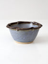 vintage Coffelt studio pottery apple baker bowl