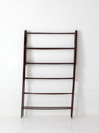 antique primitive folding wood drying rack
