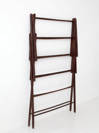 antique primitive folding wood drying rack