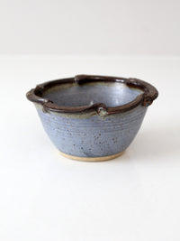 vintage Coffelt studio pottery apple baker bowl