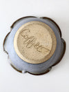vintage Coffelt studio pottery apple baker bowl