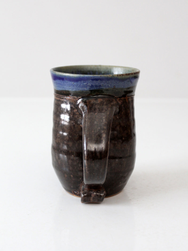 vintage studio pottery mug