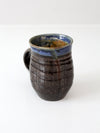 vintage studio pottery mug