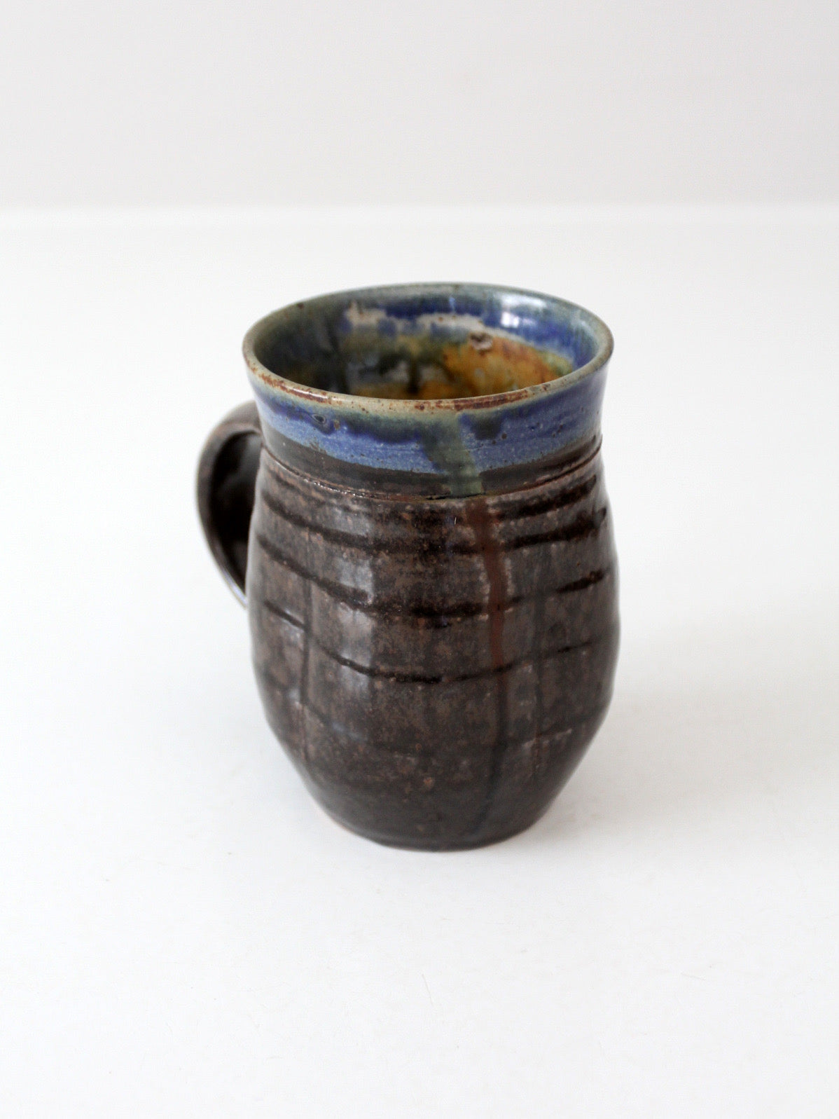 vintage studio pottery mug