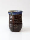 vintage studio pottery mug
